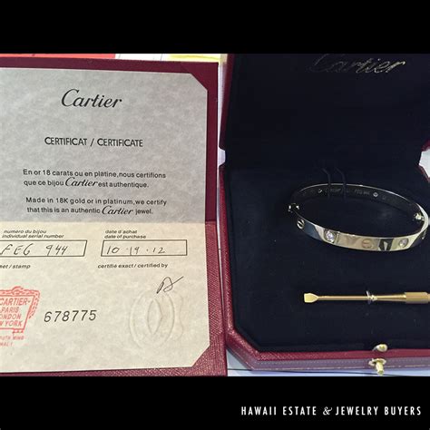 cartier bracelet serial number check|cartier bracelet authentication.